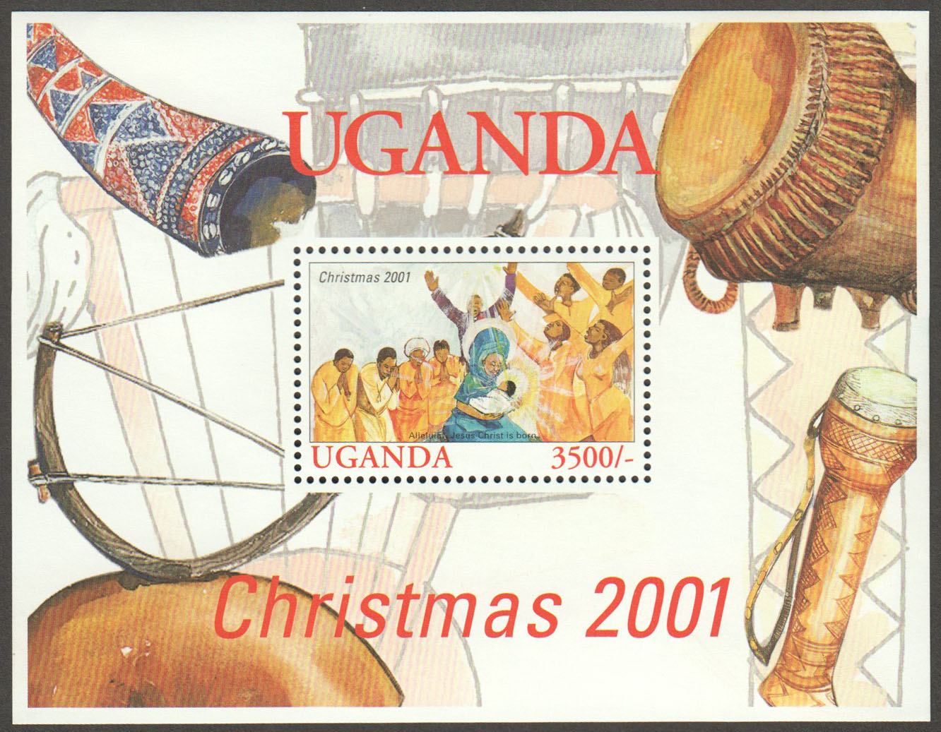 Uganda Scott 1754 MNH S/S (A13-14) - Click Image to Close